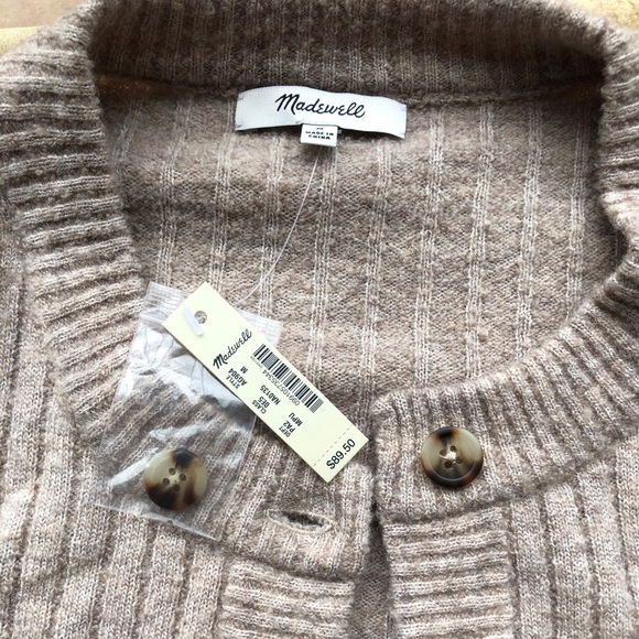 merritt shrunken cardigan sweater